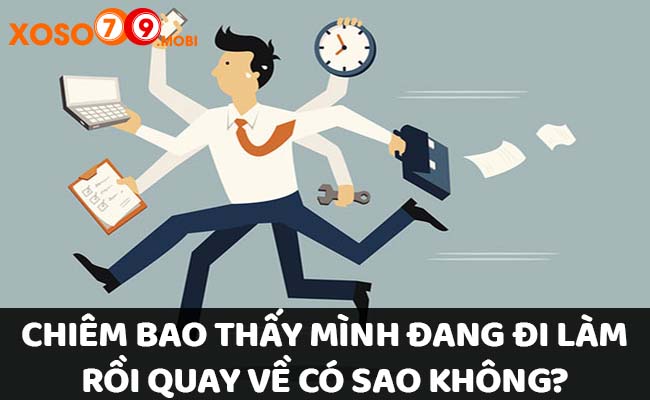 Chiêm bao thấy mình đang đi làm rồi quay về có sao không? 